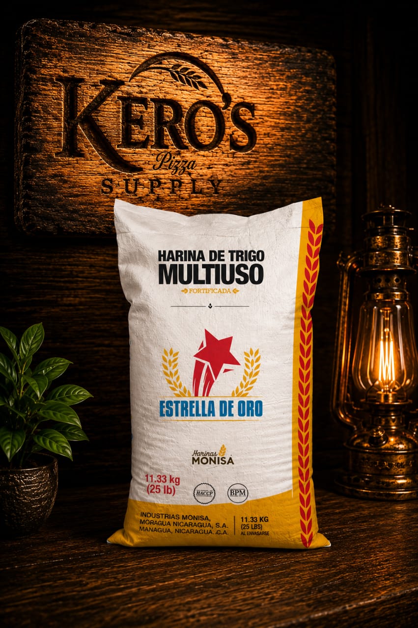 Harina Multiuso Estrella de Oro Monisa (25 Lb) - Imagen Vertical